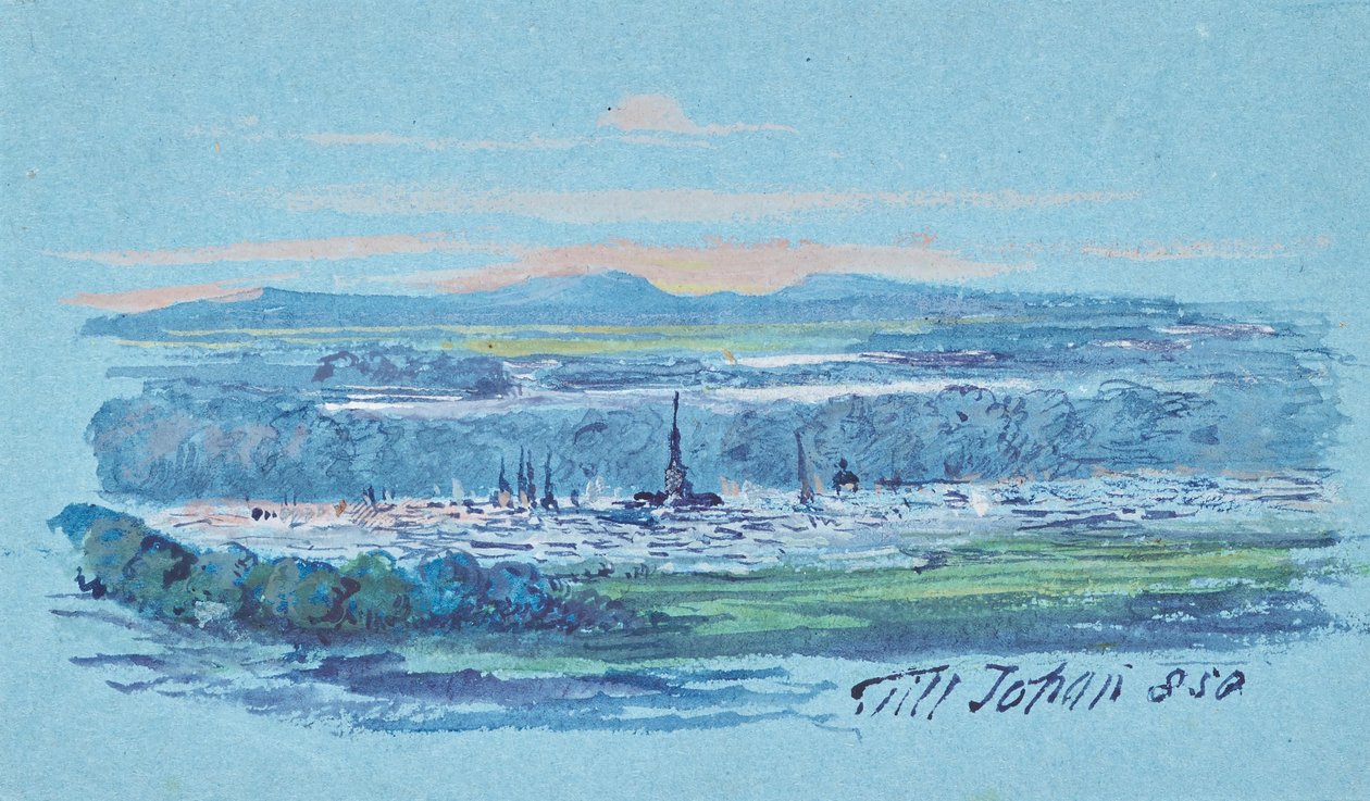Vista su Vienna da Johann Till der Jüngere