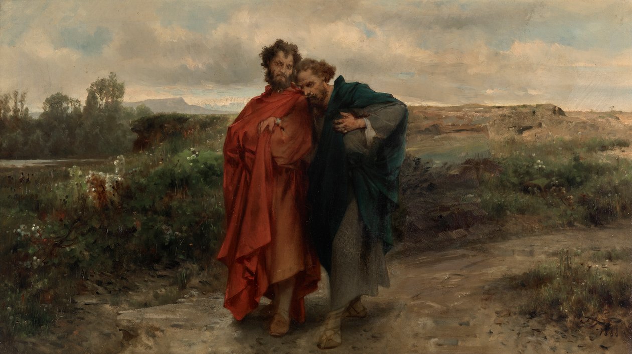 Strada per Emmaus da Johann  Till der Jüngere