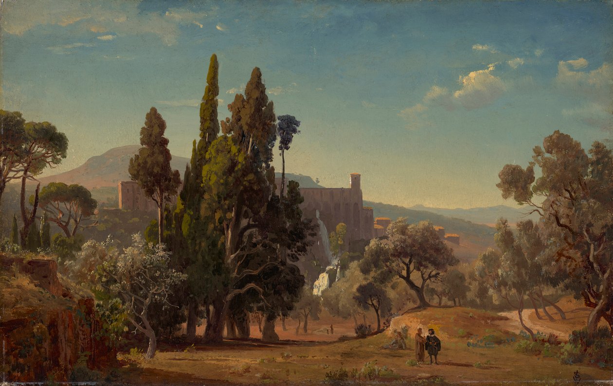 Vista su Tivoli da Johann Wilhelm Schirmer