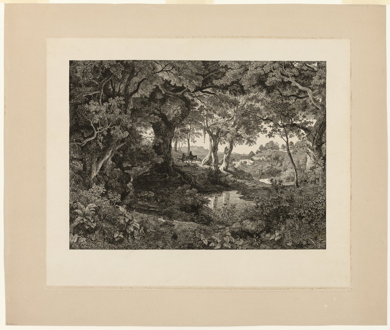 Il grande paesaggio italiano da Johann Wilhelm Schirmer