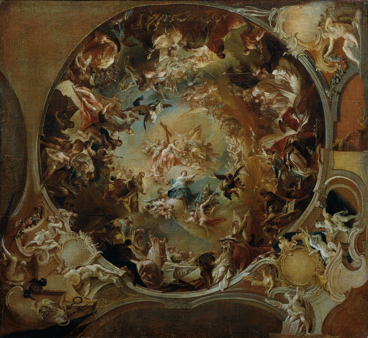 Assunzione di Maria da Johann Wolfgang Baumgartner