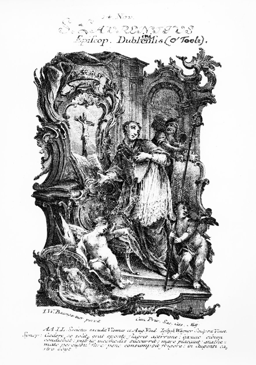 San Lorenzo, metà del XVIII secolo da Johann Wolfgang Baumgartner