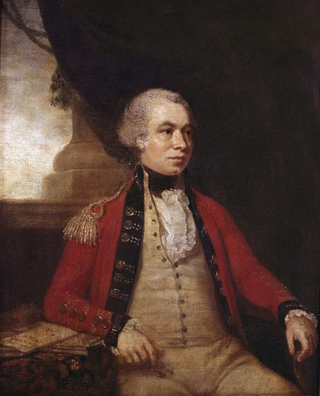 Tenente Generale Non Identificato, circa 1770 da Johan Joseph Zoffany