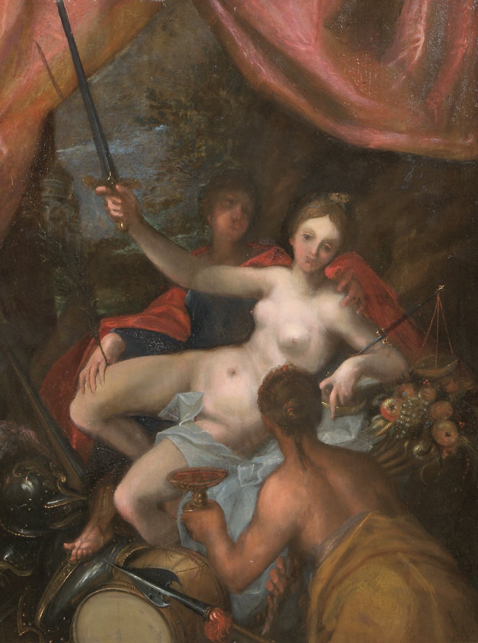 Personificazione della Pace da Johann or Hans von Aachen