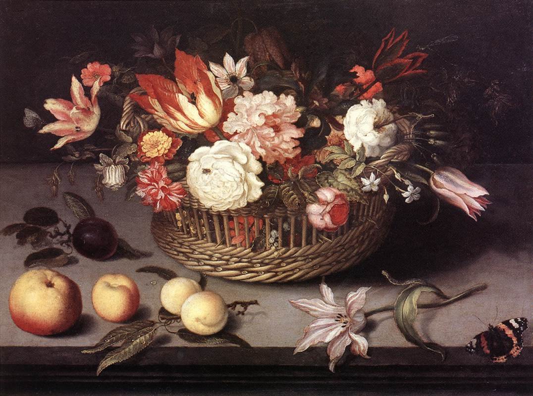 Cesto di fiori da Johannes Bosschaert