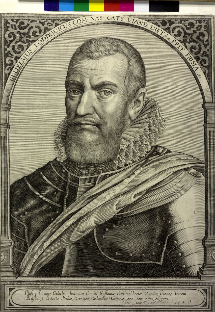 Conte di Nassau-Dillenburg William Ludwig da Johannes Eillarts