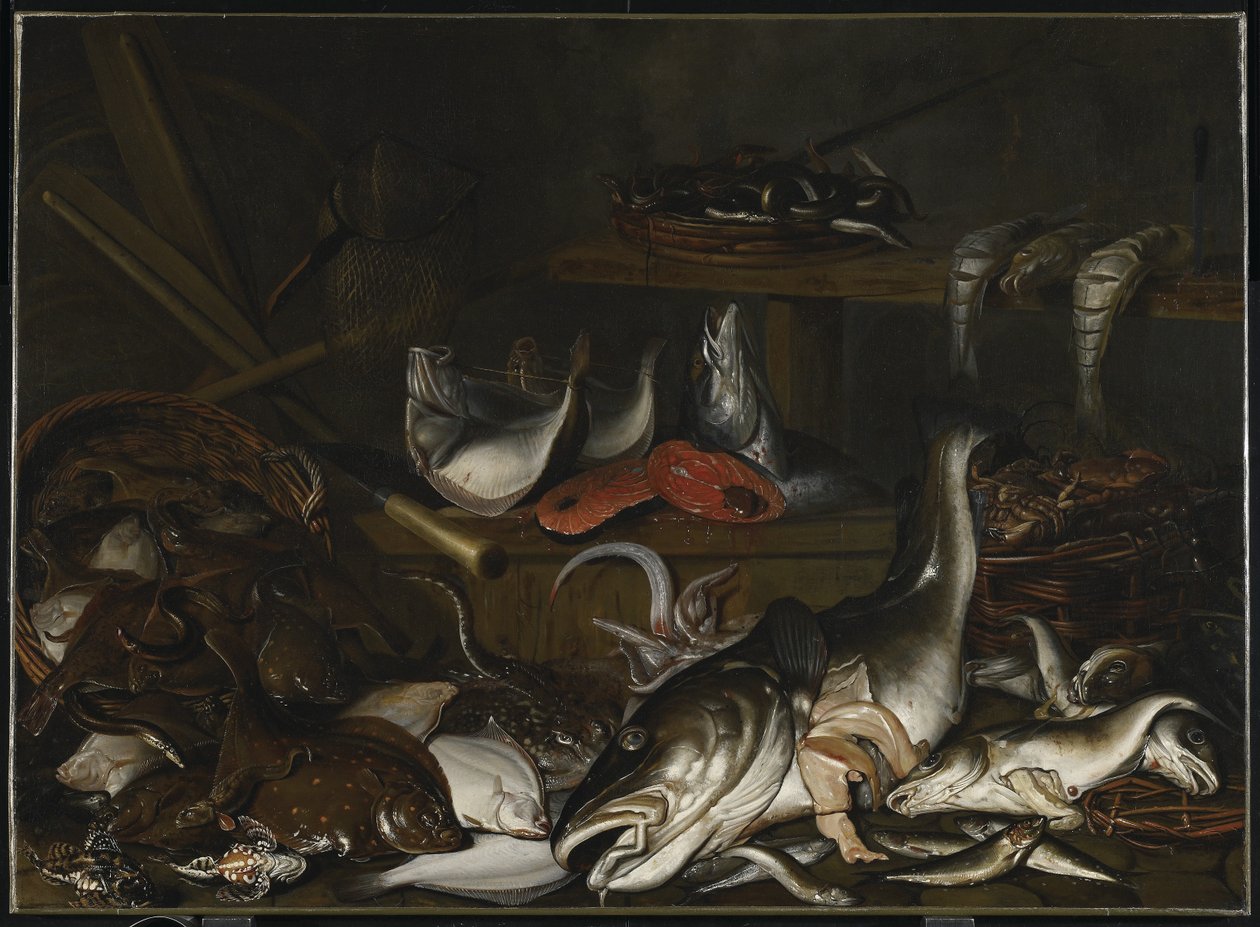 Natura morta: pesce da Johannes Fabritius