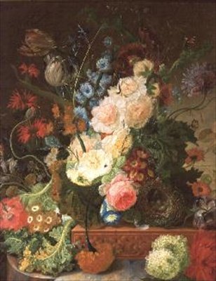 Natura Morta di Fiori da Johannes Hendrick Fredriks