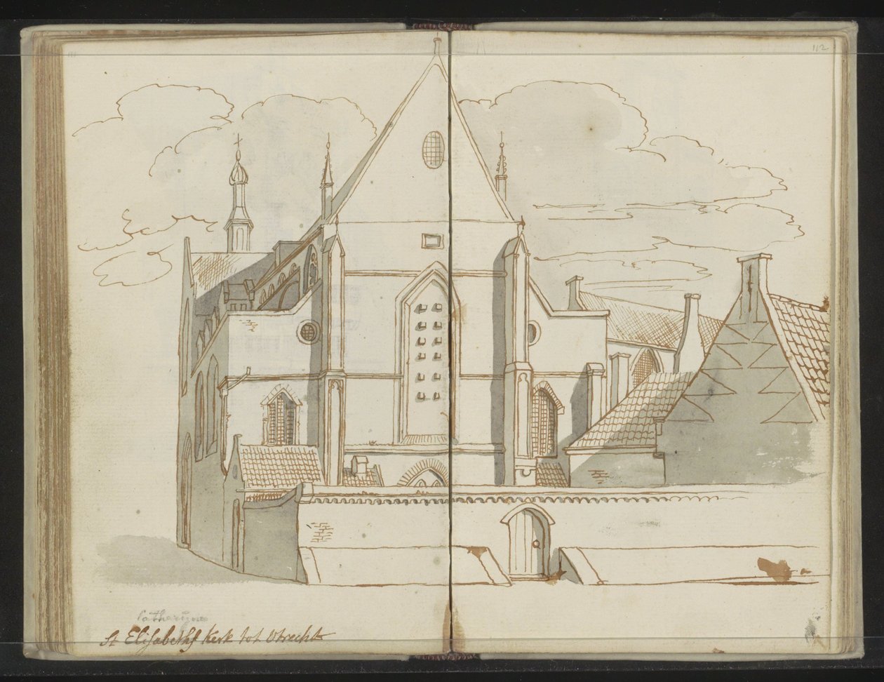 Chiesa di Santa Caterina a Utrecht da Johannes Huibert Prins