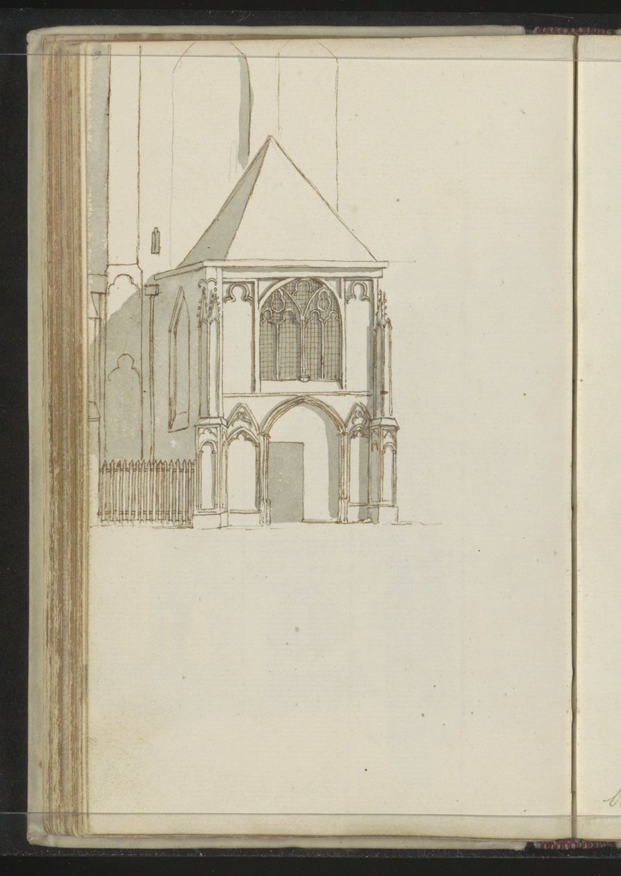 Chiesa Vecchia a Delft da Johannes Huibert Prins