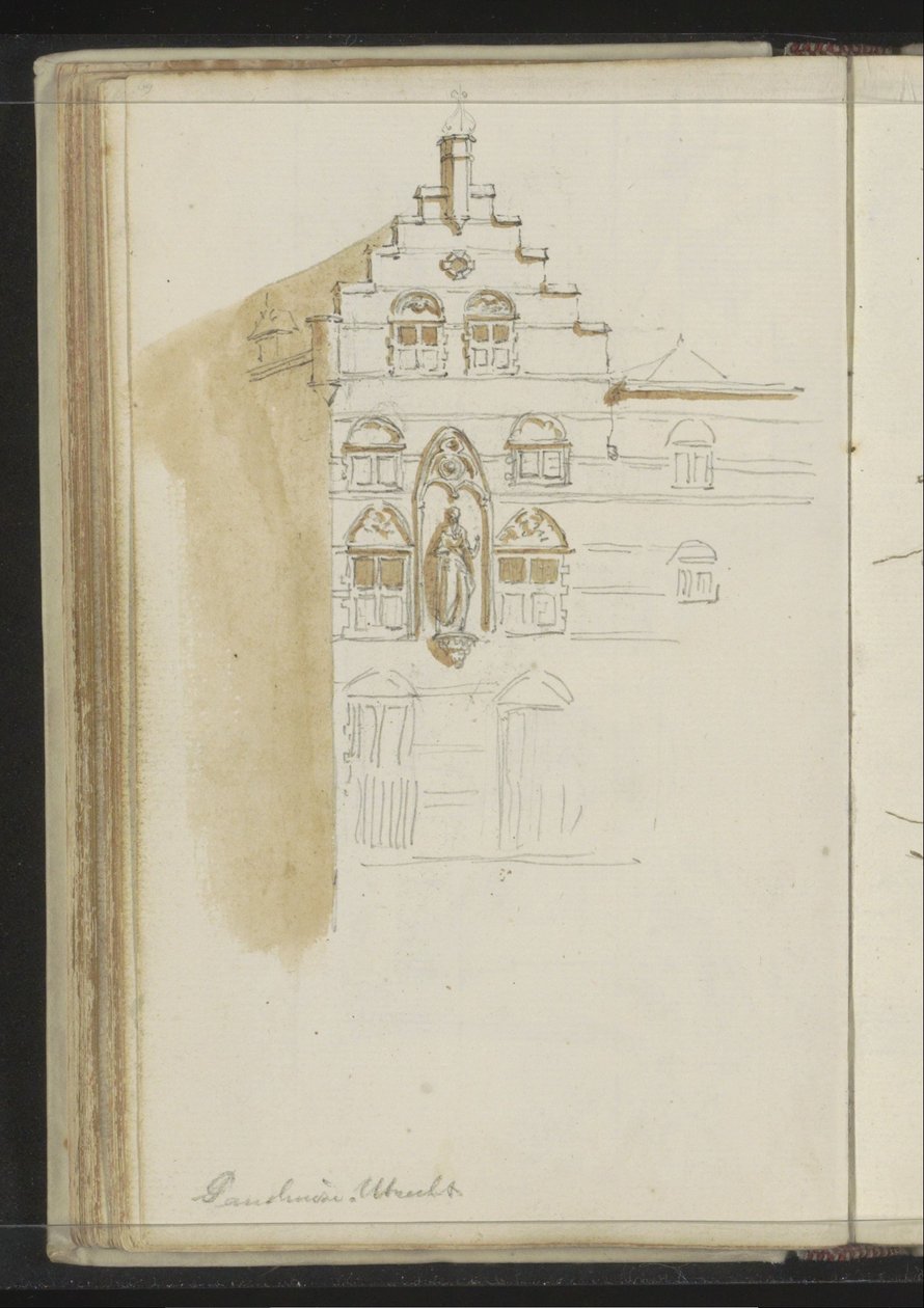 Casa del Papa a Utrecht da Johannes Huibert Prins
