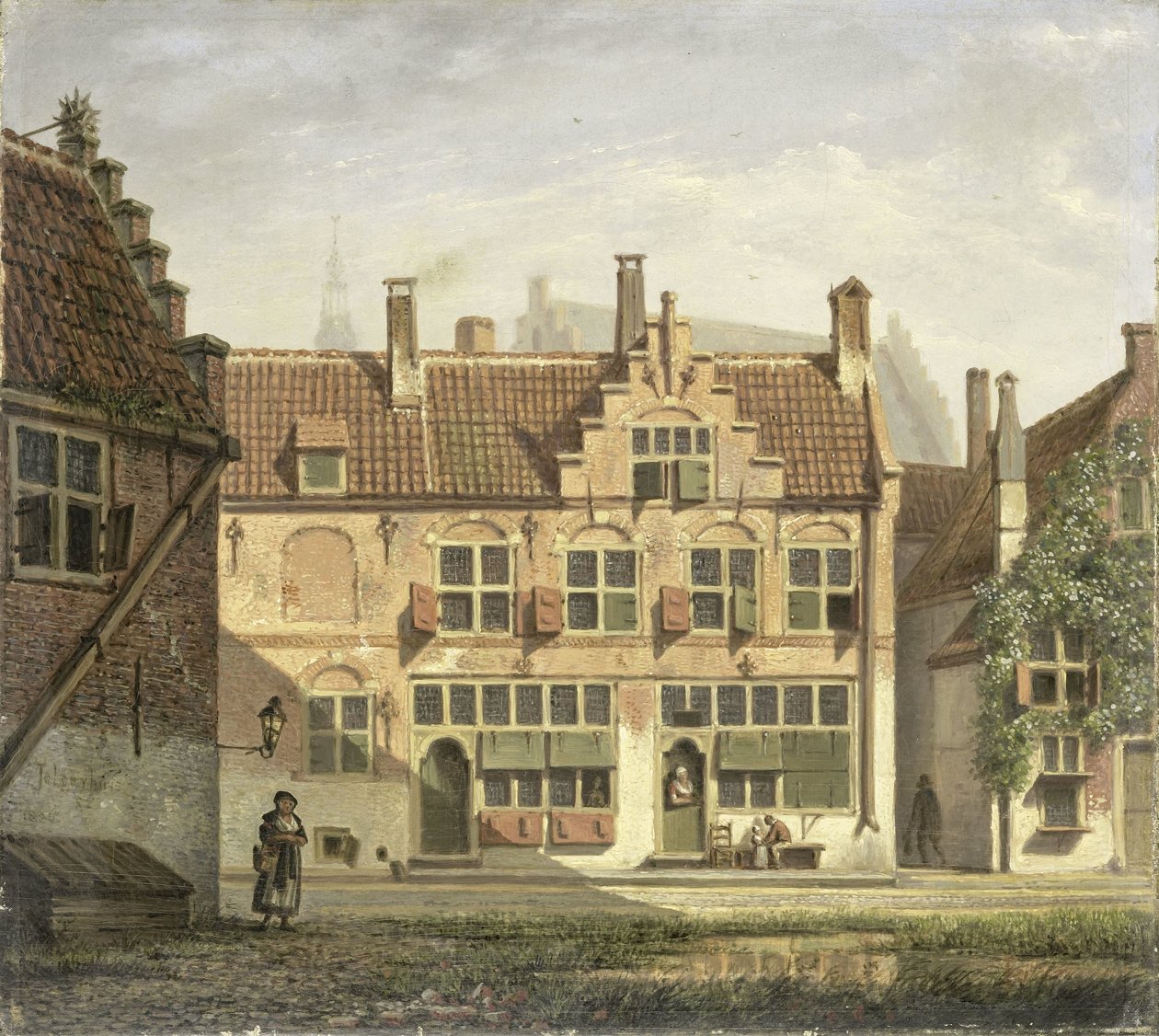Una strada ad Amersfoort da Johannes Jelgerhuis