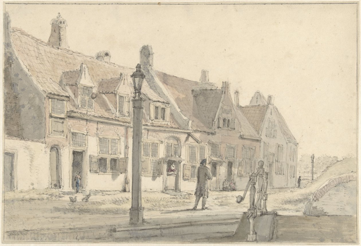 Presso la Koepoort a Delft da Johannes Jelgerhuis