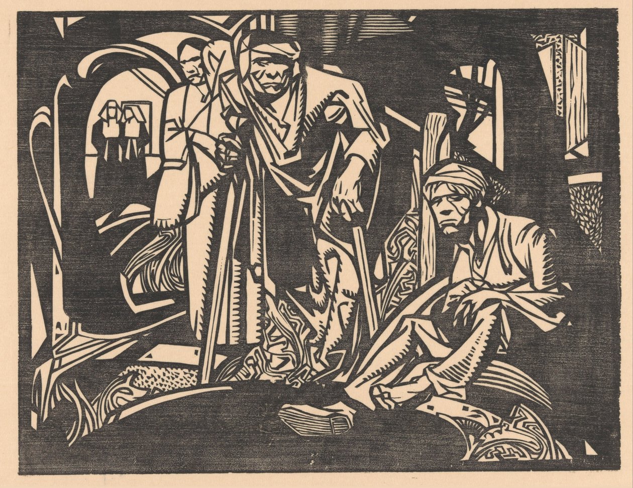Feriti in una chiesa da Johannes Josephus Aarts
