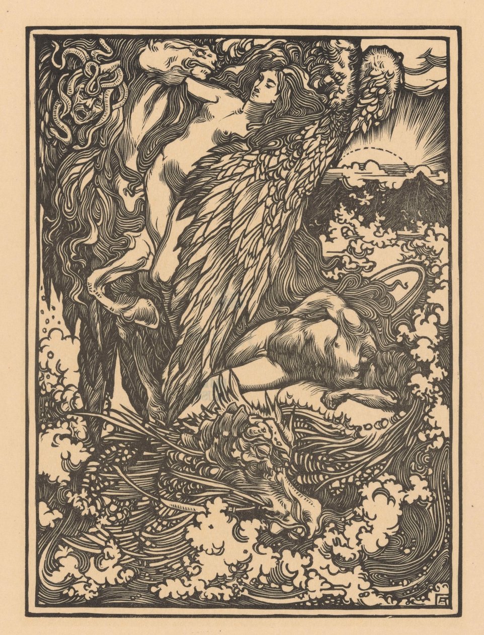 Perseus en Andromeda da Johannes Josephus Aarts