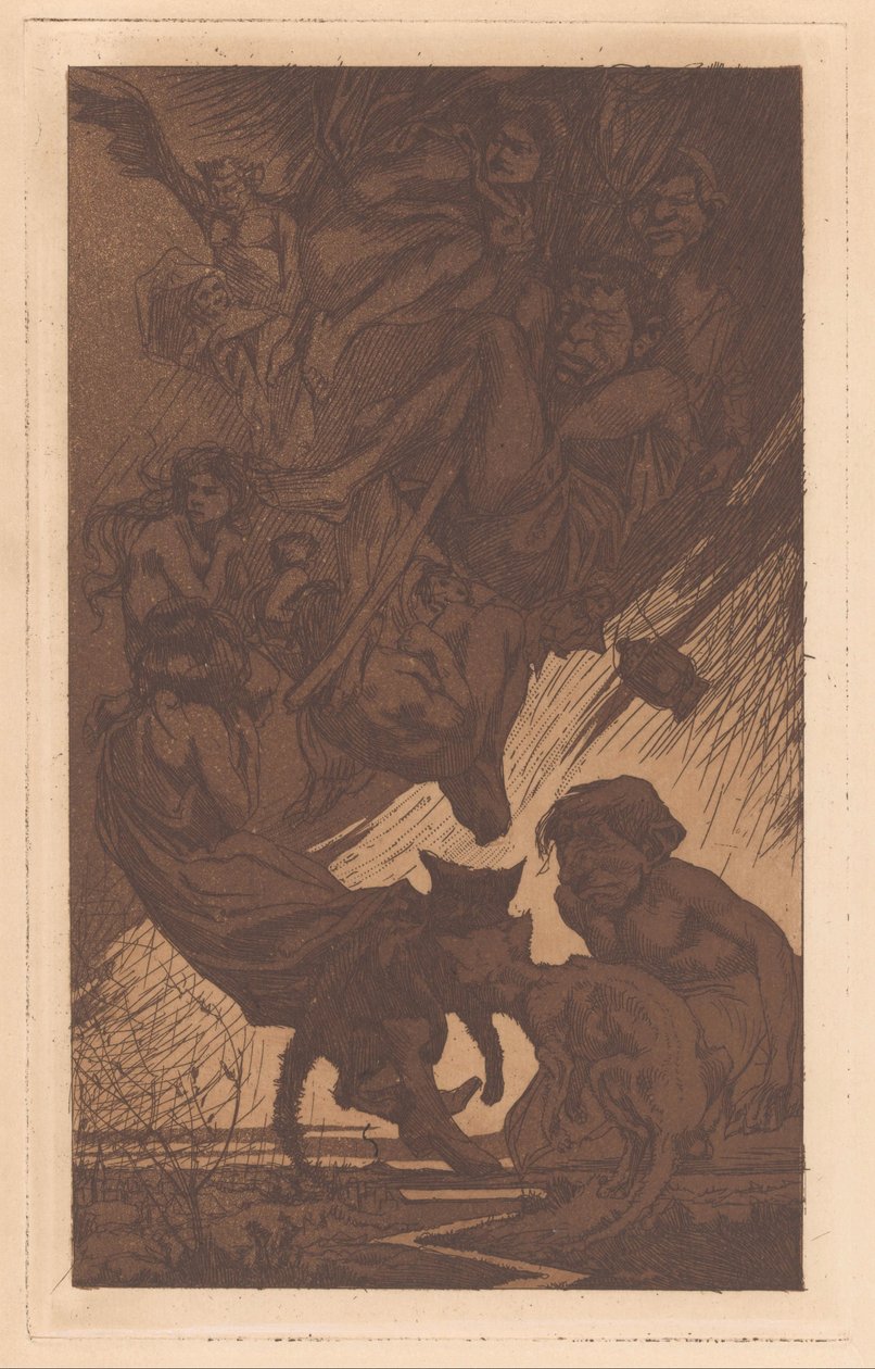 Persone fluttuanti, creature fantastiche e gatti da Johannes Josephus Aarts