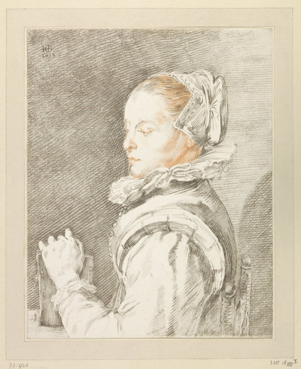 Ritratto di una giovane donna da Johannes Kornlein