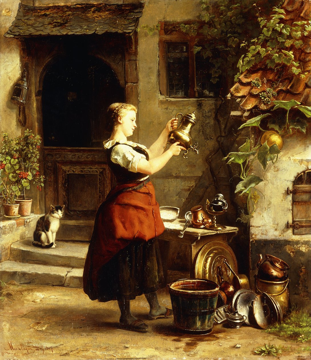 Lo Specchio della Cameriera da Johannes Moeselagen
