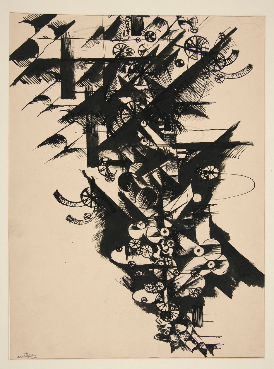 Caduta (Sturz) da Johannes Molzahn