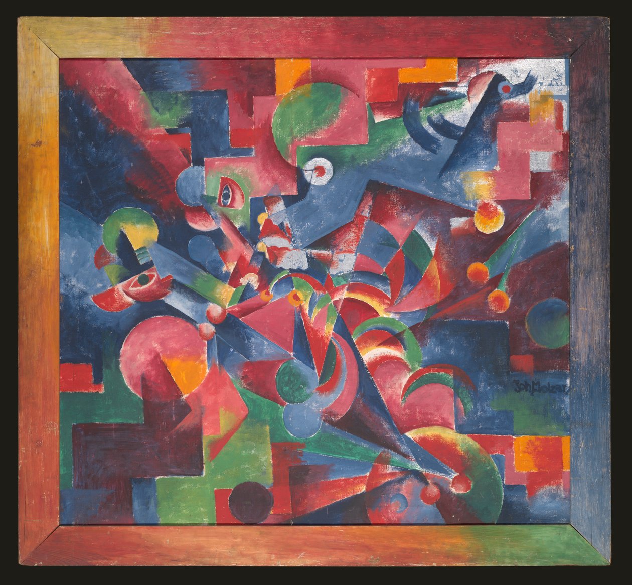 Avvenimento (Geschehen) da Johannes Molzahn