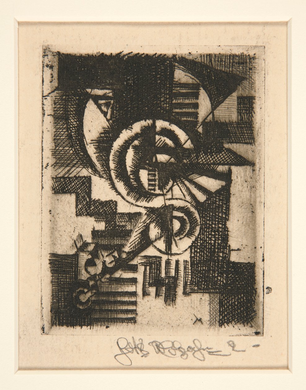 Macchina per piccole altezze (Kleines Hohenmaschine) da Johannes Molzahn