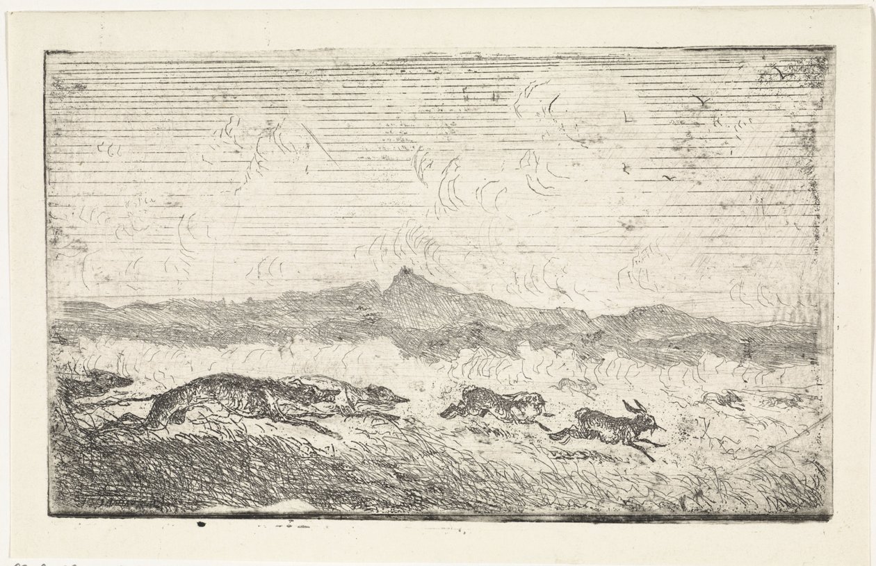 Caccia alla lepre da Johannes Tavenraat