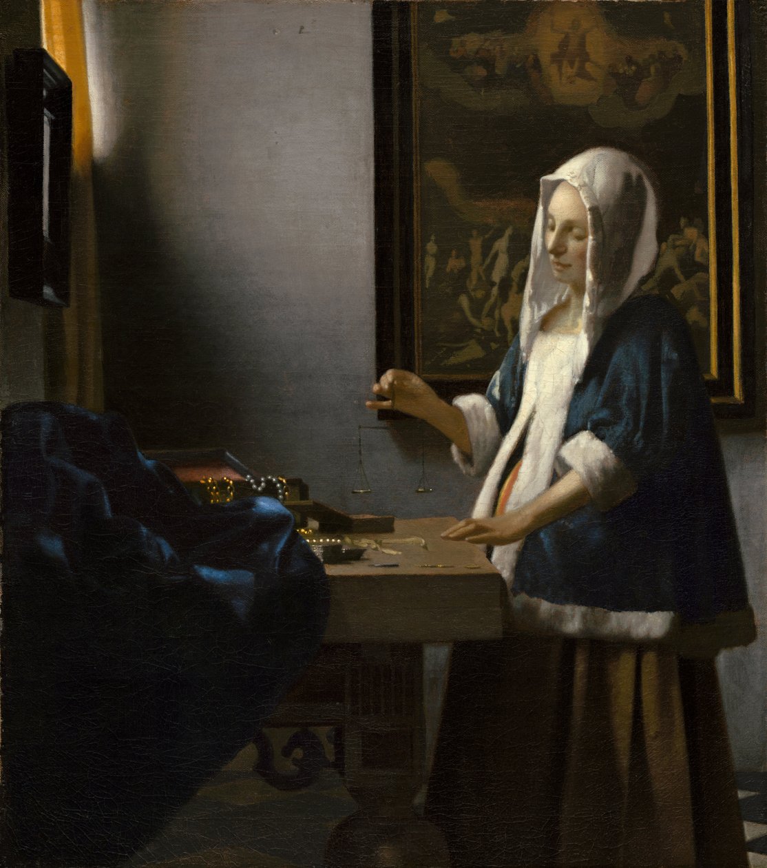 Donna in equilibrio da Johannes Vermeer