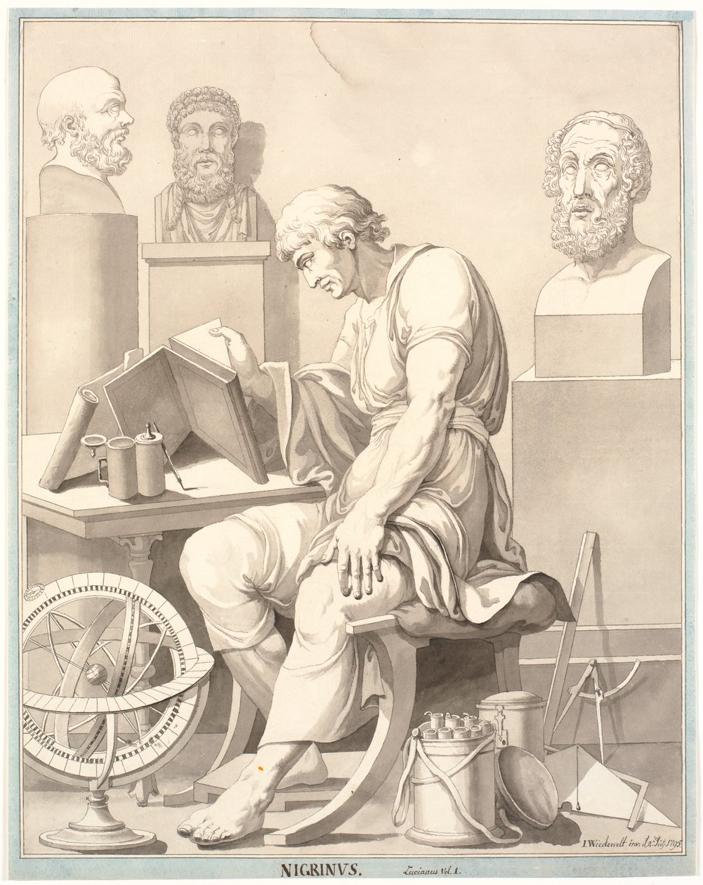 "NIGRINUS. Lucianus Vol. 1" da Johannes Wiedewelt