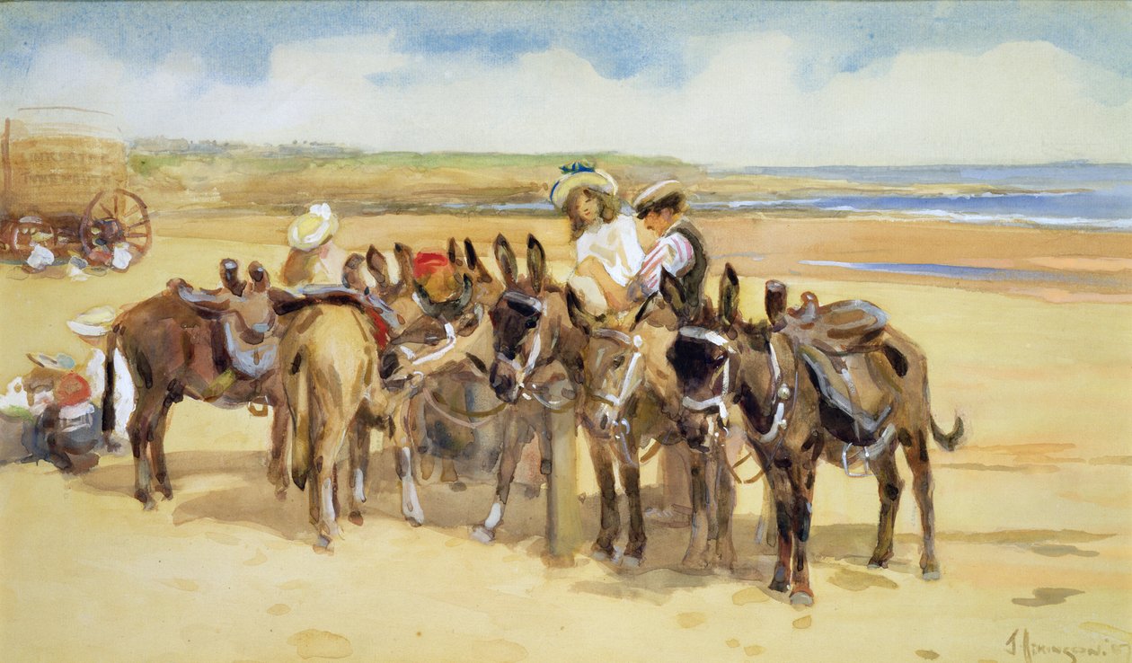 Tynemouth Sands, 1907 da John Atkinson