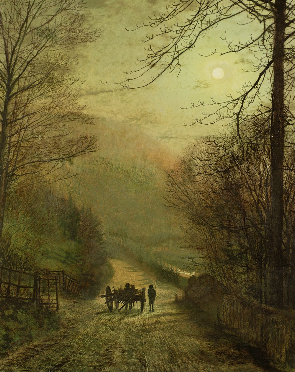 Forge Valley, Scarborough da John Atkinson Grimshaw