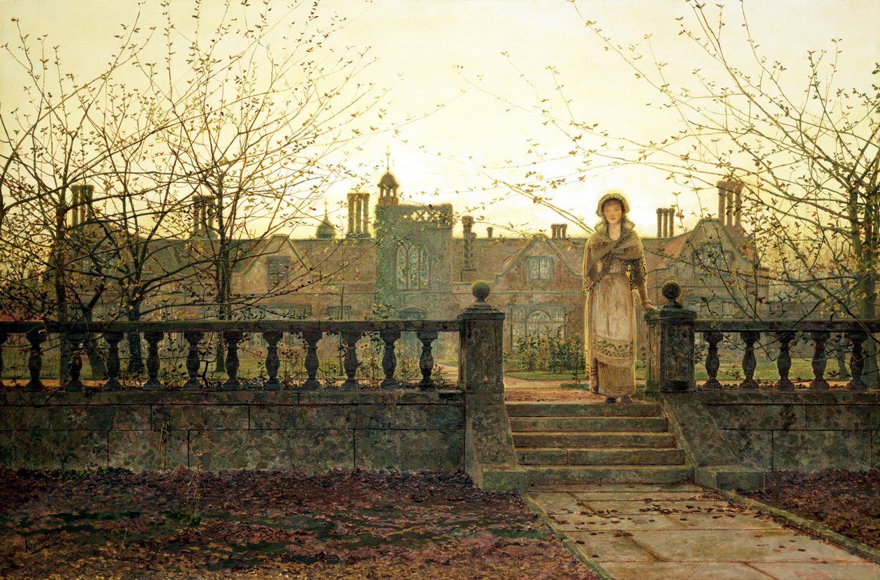 Signora Generosa da John Atkinson Grimshaw