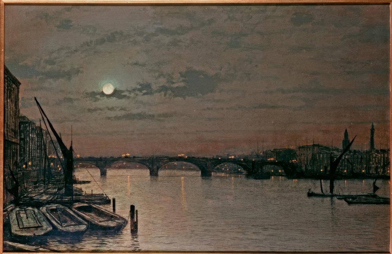 Ponte di Londra da John Atkinson Grimshaw