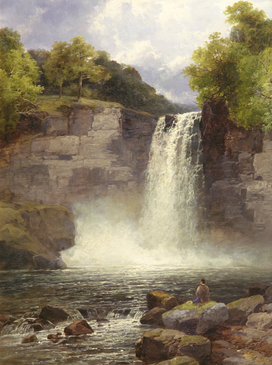 Cascate di Ruthven, Galles del Nord da John Brandon Smith