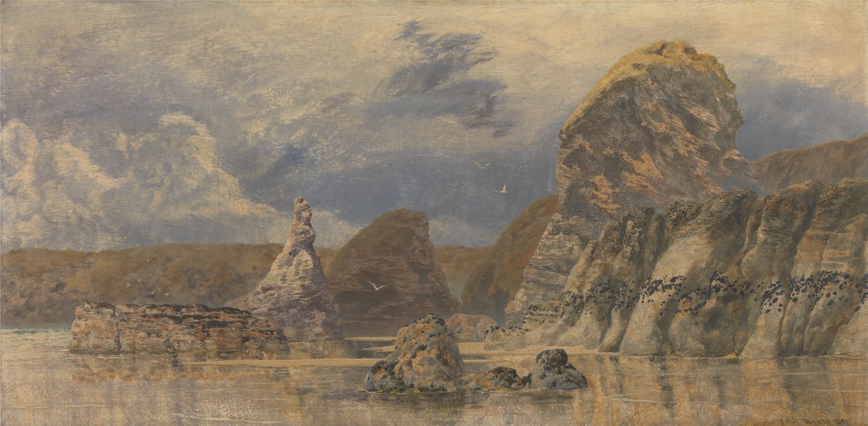 Paesaggio marino da John Brett