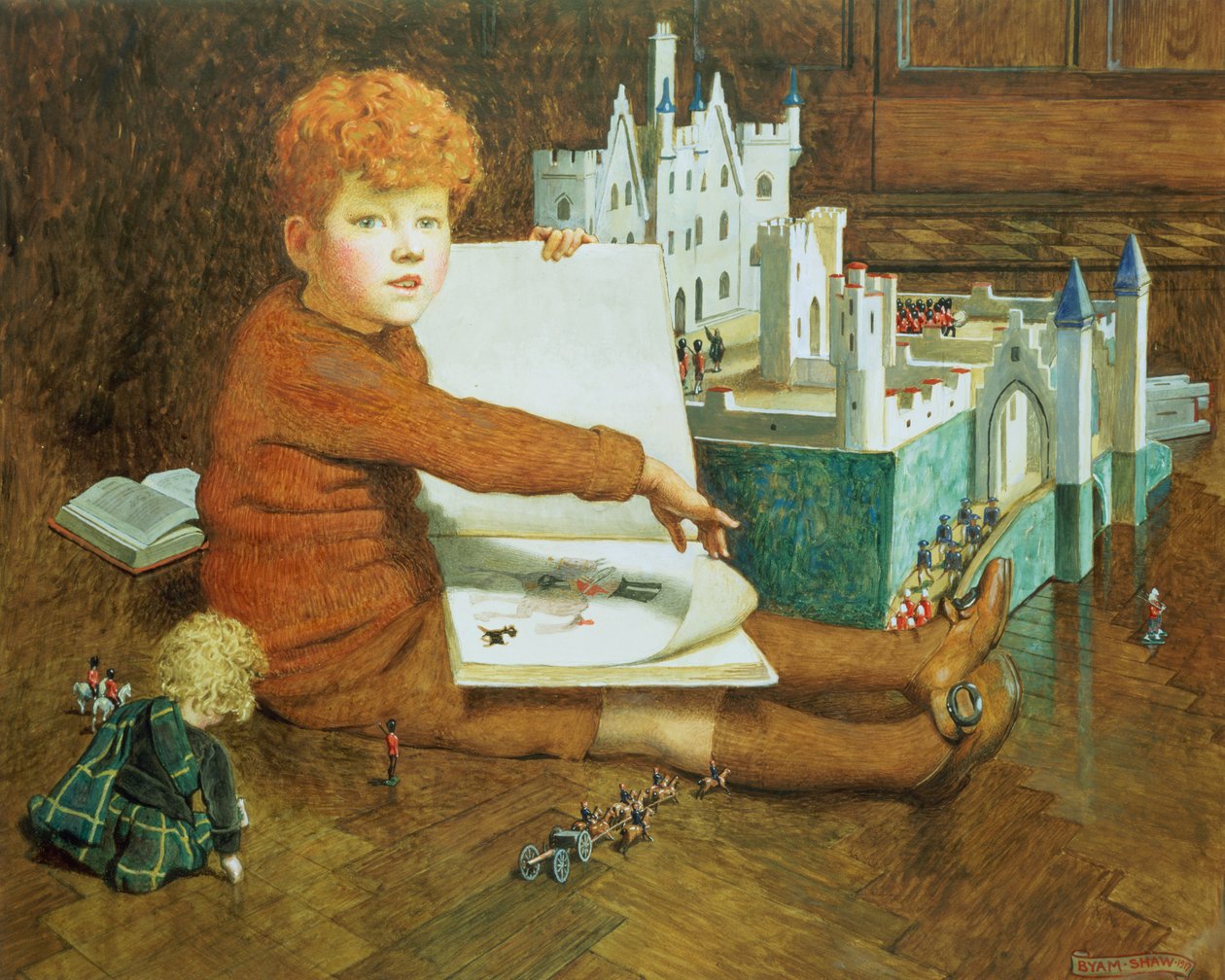 Il castello dei giocattoli da John Byam Liston Shaw