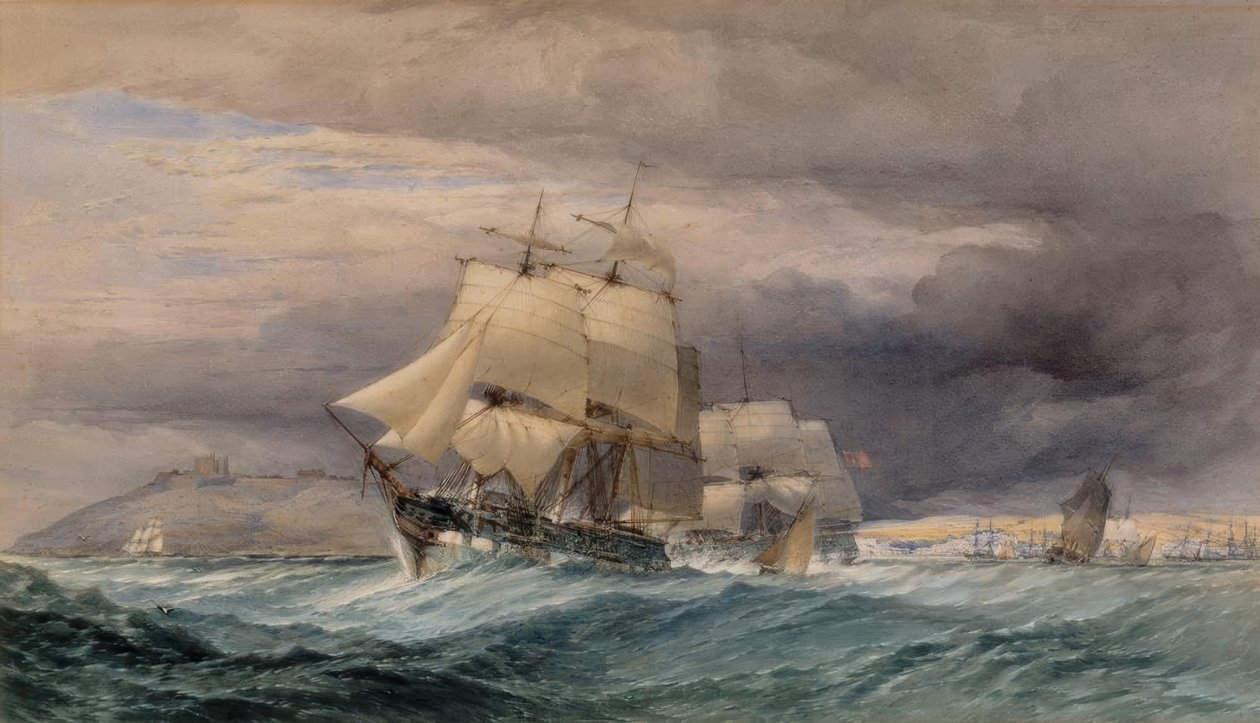 Al largo di Dover da John Callow