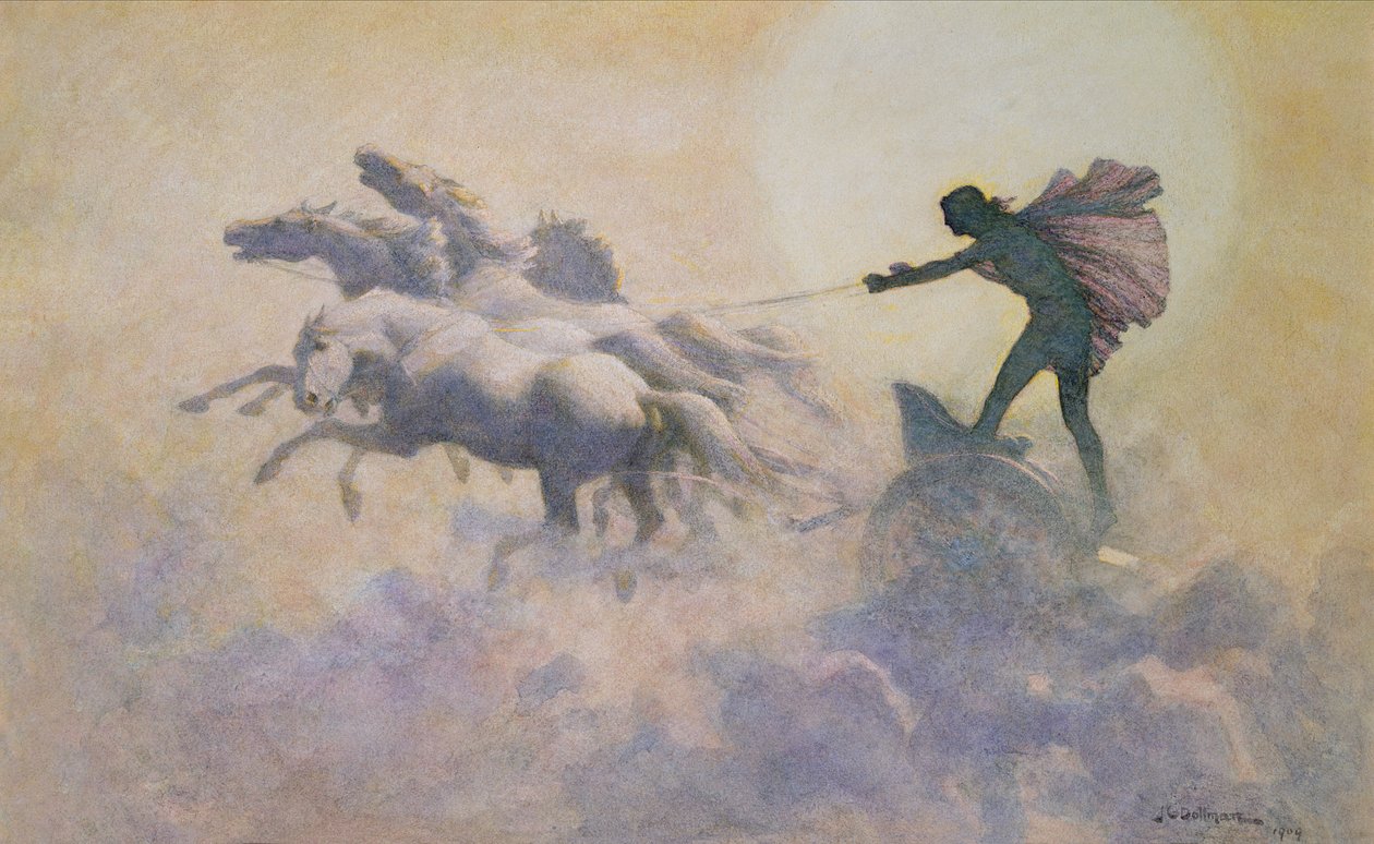 Carro del Sole, 1909 da John Charles Dollman