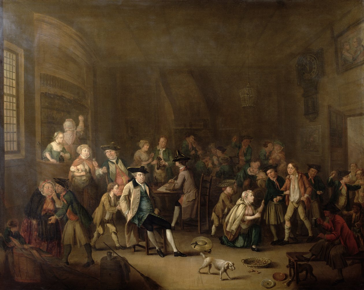 La banda della stampa, c.1760s da John Collet