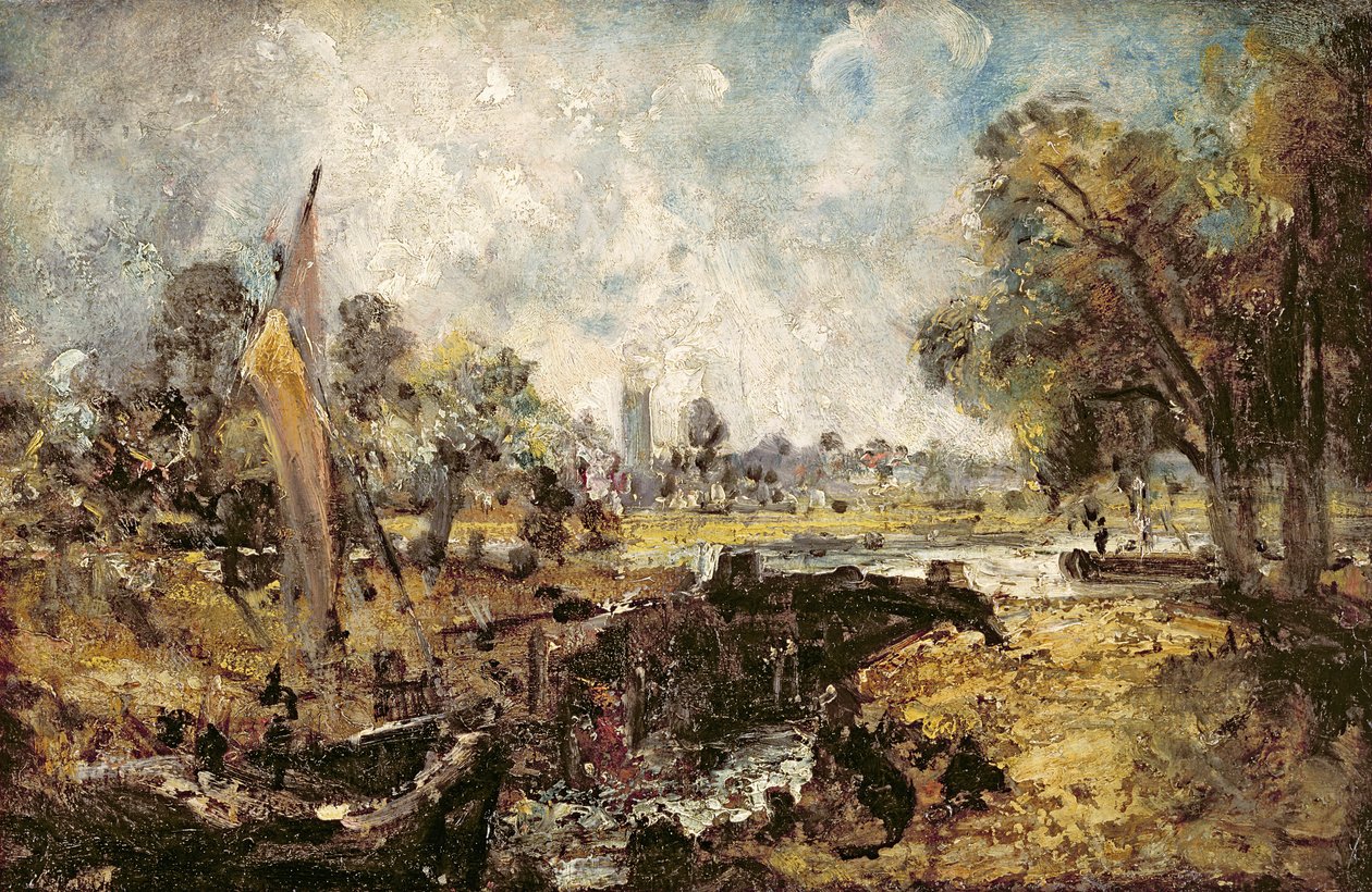 Dedham Lock da John Constable