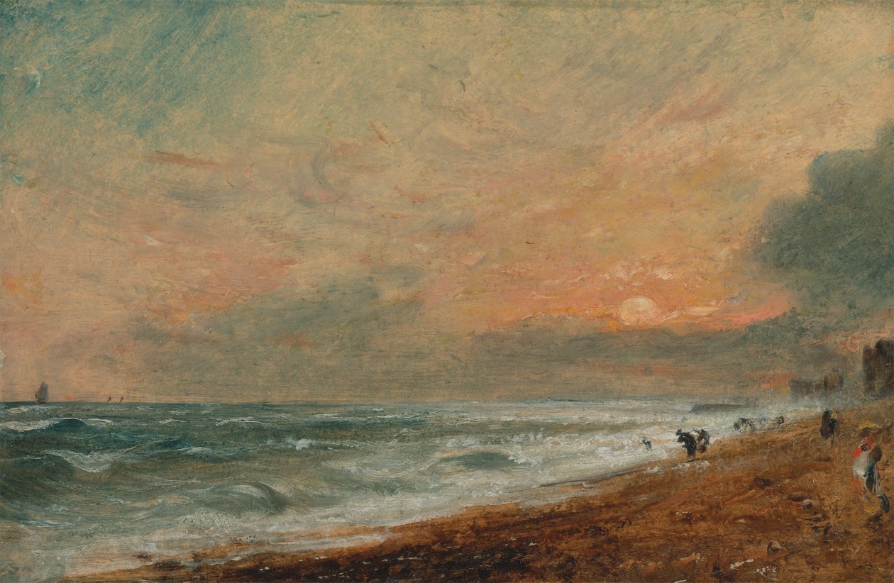 Spiaggia di Hove da John Constable