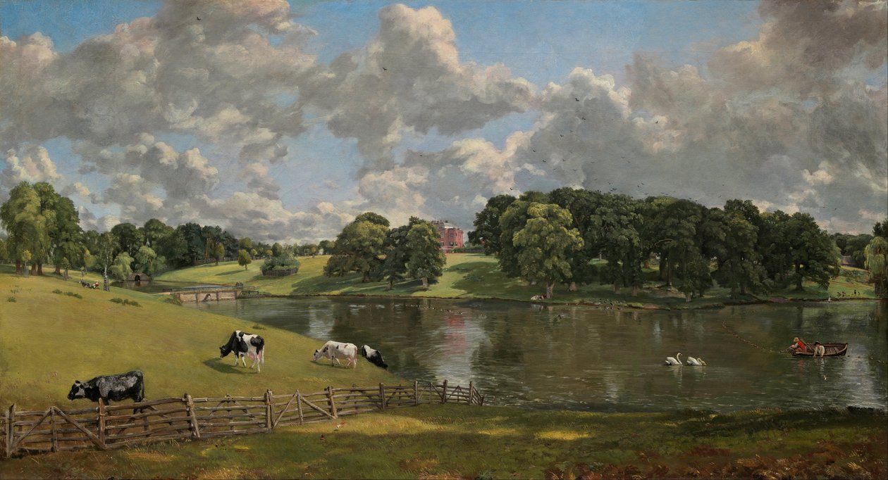 Parco di Wivenhoe, Essex da John Constable