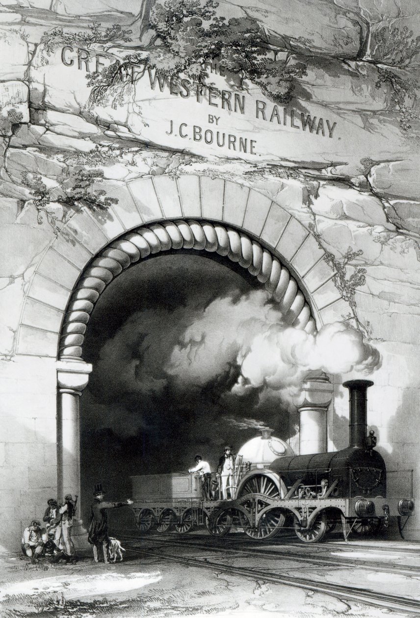 La Grande Ferrovia Occidentale, 1846 da John Cooke Bourne