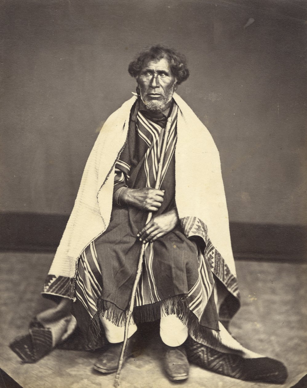 Re di Tairoa, c.1860 da John Nicol Crombie