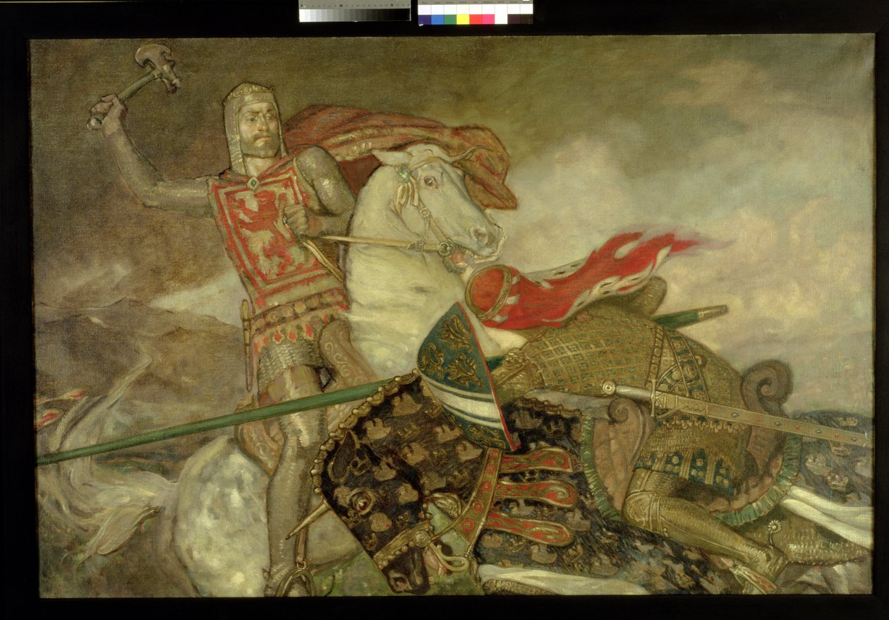 Bruce e de Bohun, c.1913-14 da John Duncan