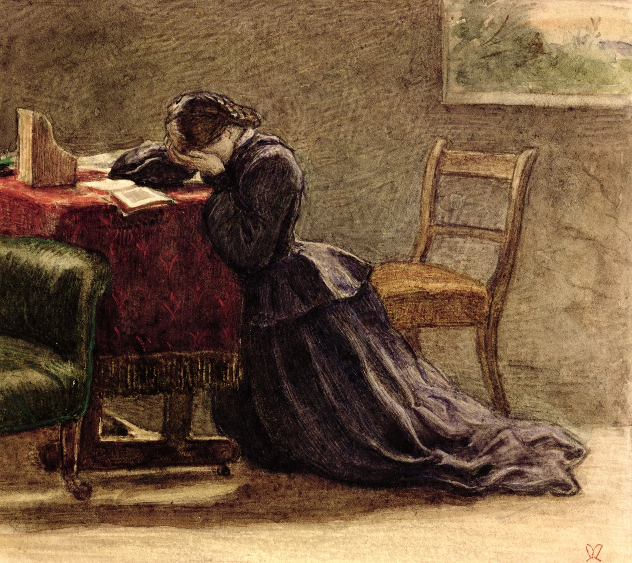 Una moglie da John Everett Millais