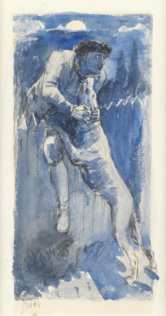 Difesa, c.1849-50 da John Everett Millais