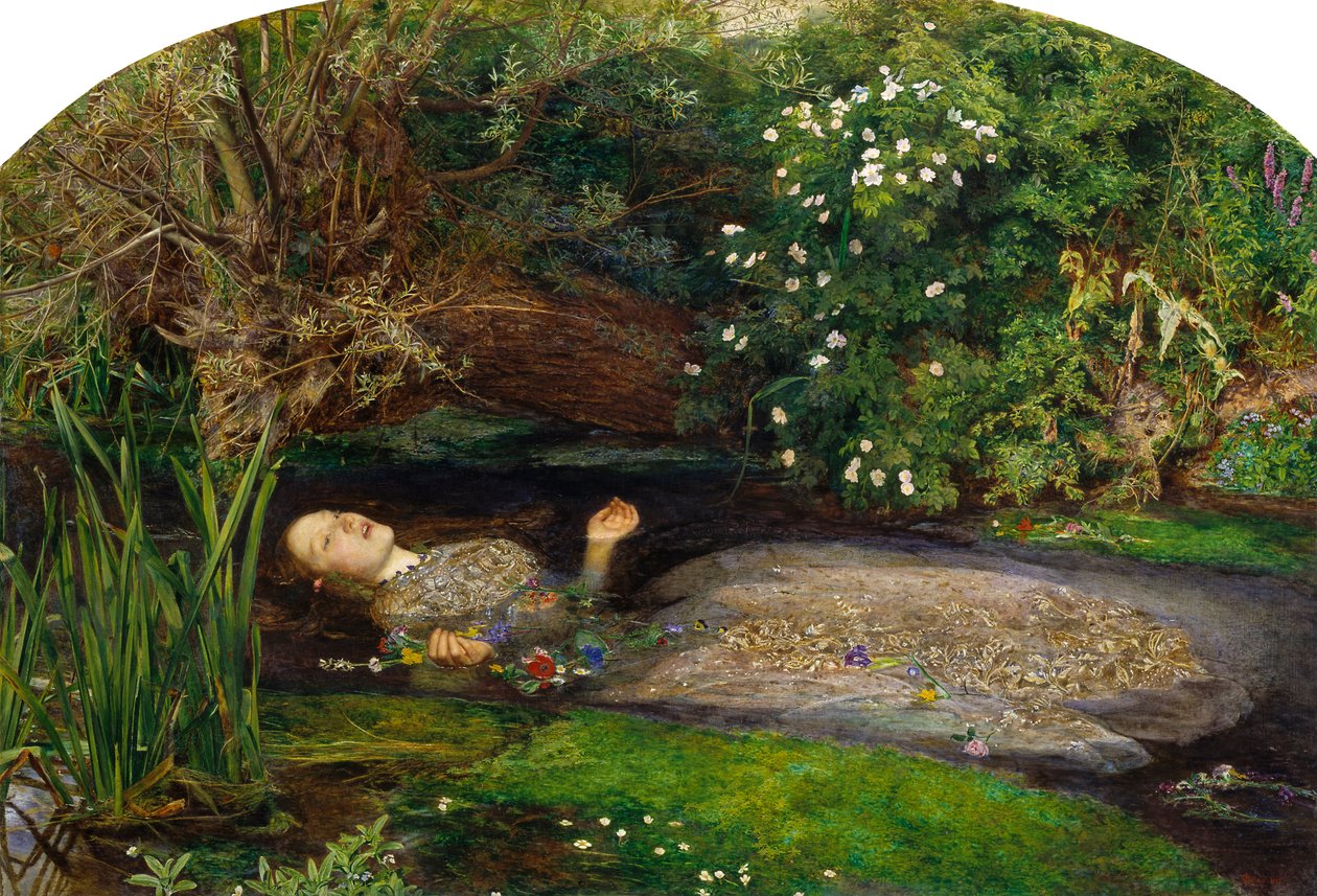 Ofelia da John Everett Millais