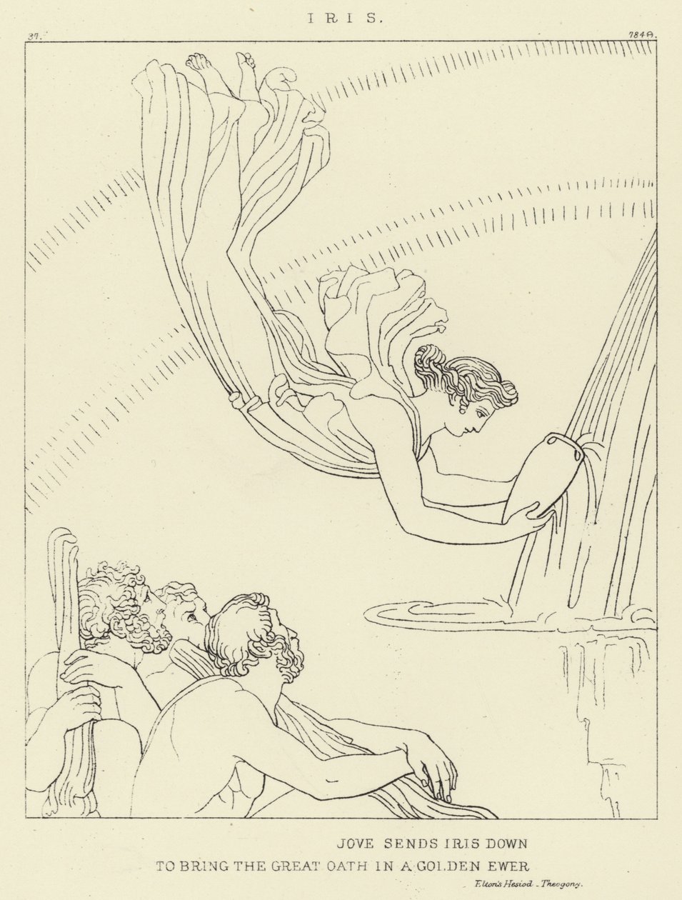 Iris da John Flaxman