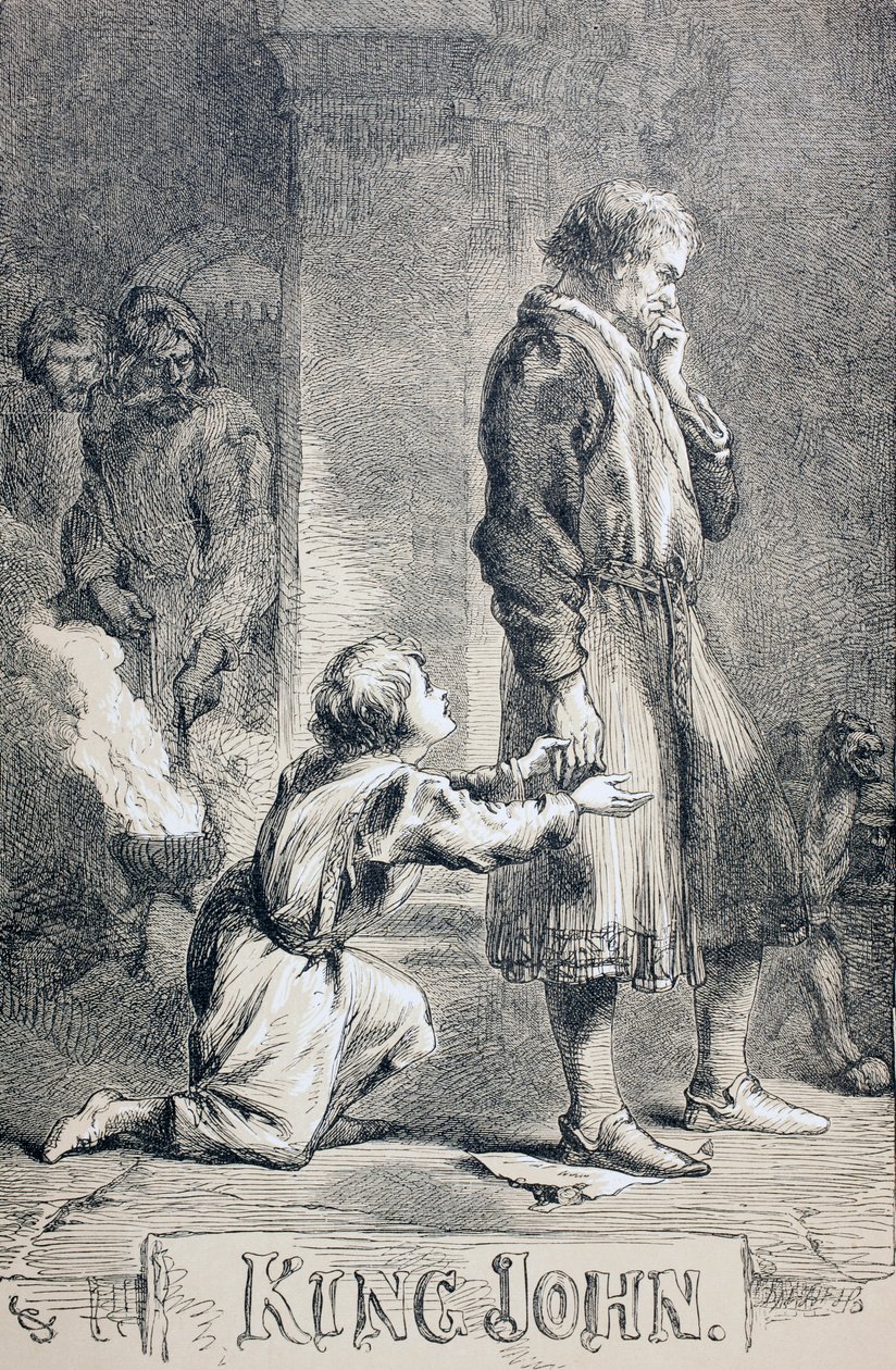 Re Giovanni, 1890 da John Gilbert