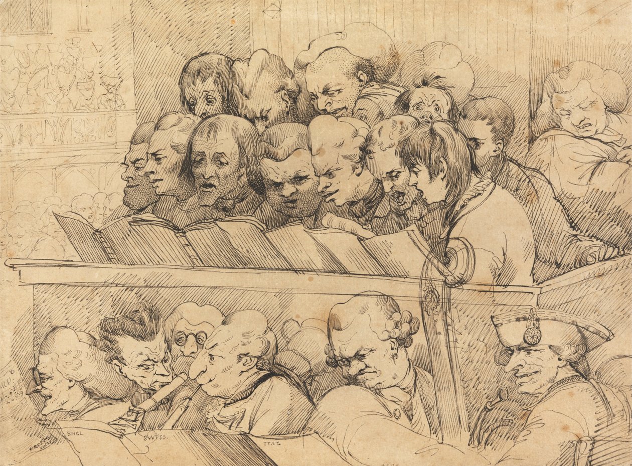 Coro e orchestra da John Hamilton Mortimer